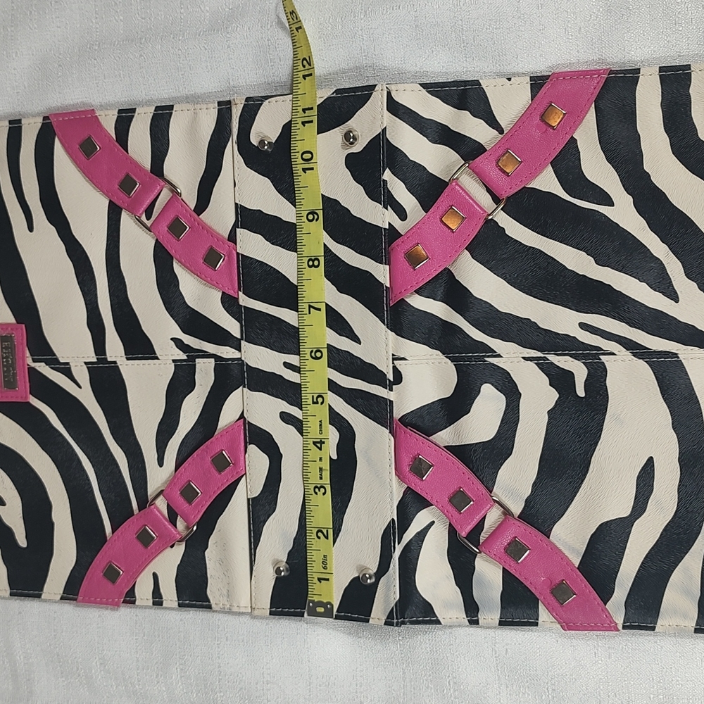 Miche Zoe Classic Shell Zebra Print With Pink Cha… - image 2